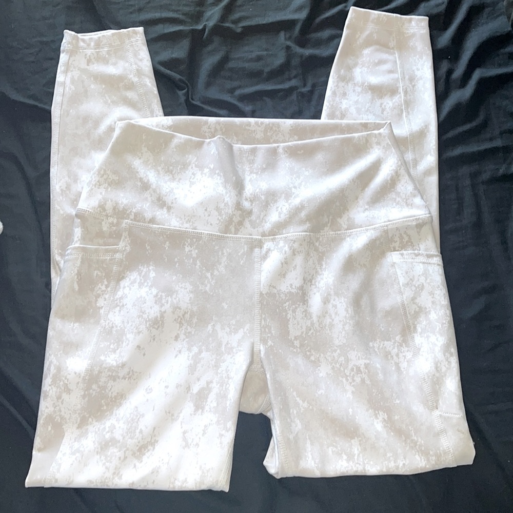 High-rise fitness leggings